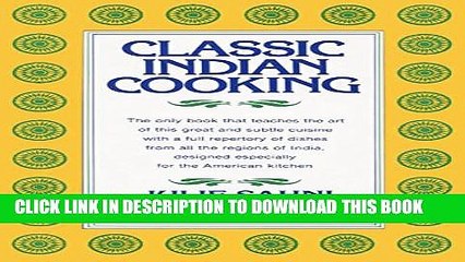 [PDF] Classic Indian Cooking Full Online
