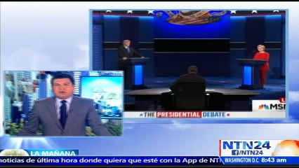Exmiss Universo Alicia Machado enciende las redes sociales tras ser mencionada en debate de candidatos Clinton y Trump