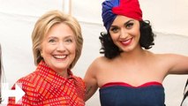 Katy Perry Hillary Clinton'a Destek İçin Soyundu