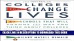 New Book Colleges That Change Lives: 40 Schools That Will Change the Way You Think About Colleges