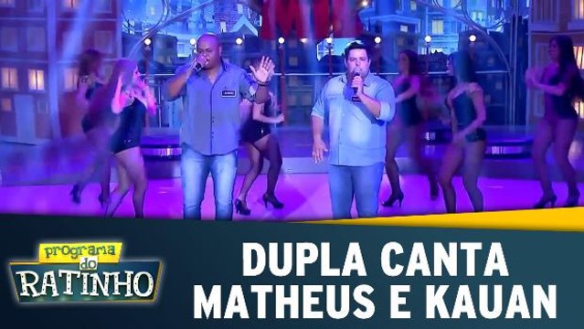 Dupla canta Matheus e Kauan
