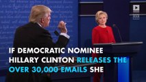 Trump: I will release my tax returns when Clinton releases deleted emails