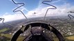 Show de Voltige Aérienne vu du cockpit d'un avion de chasse