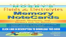 Collection Book Mosby s Fluids   Electrolytes Memory NoteCards: Visual, Mnemonic, and Memory Aids