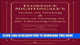 [PDF] Florence Nightingale s Notes on Nursing and Notes on Nursing for the Labouring Classes: