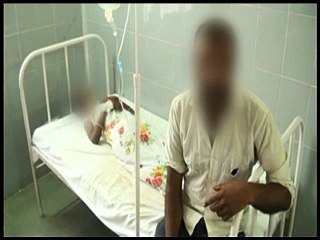 Woman Acid Victim In Indian U.P