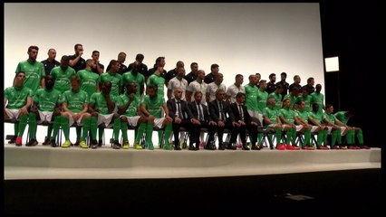 Club ASSE: le making of de la photo officielle