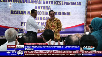 BNN Gandeng First Media Kampanye Stop Narkoba