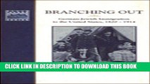 [PDF] Branching Out: German-Jewish Immigration to the United States 1820-1914 (Ellis Island)