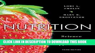 New Book Nutrition: Science and Applications