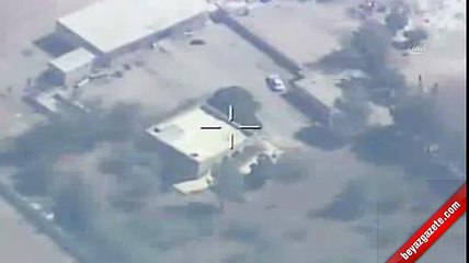 Milli bomba ile DEAŞ mevzileri böyle vuruldu