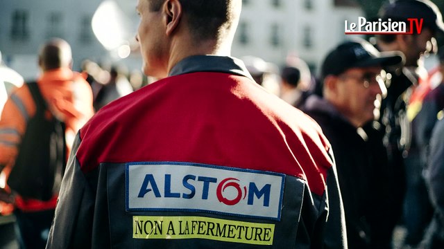 Les salariés d'Alstom Belfort sont venus crier leur colère à Paris