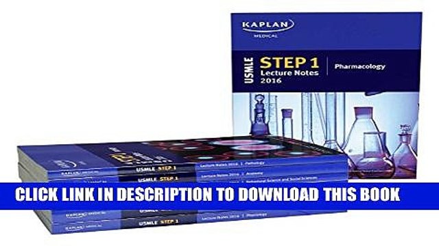 [PDF] USMLE Step 1 Lecture Notes 2016 (7 Volume Set) (Kaplan Test Prep) [Online Books]