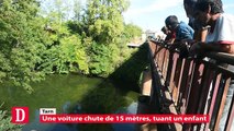 FLASH INFO - 27-09-2016 Après une chute de 15 mètres, un enfant se tue dans un accident de voiture