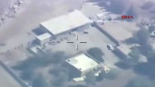 Milli Bomba Hgk-1, Işid Hedeflerini Vurdu