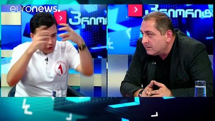 Georgia, rissa in tv fra due candidati alle elezioni