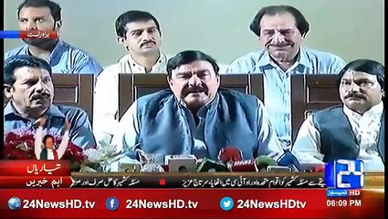 Sheikh Rasheed Mocks Nawaz Sharif's Stay in London - Sab Ganday Siasi Anday Aik Taraf, Main aur Imran Doosri Taraf - She