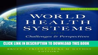 [PDF] World Health Systems: Challenges and Perspectives, Second Edition Popular Online