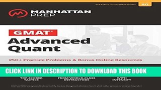 [PDF] GMAT Advanced Quant: 250+ Practice Problems   Bonus Online Resources (Manhattan Prep GMAT