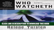 [PDF] Who Watcheth (An Irene Huss Investigation) Full Online