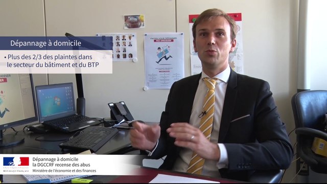 Dépannage à domicile : la DGCCRF recense des abus