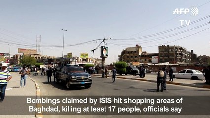 IS bombings kill at least 17 in Baghdad