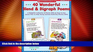 Big Deals  40 Wonderful Blend   Digraph Poems: A Delightful Collection of Poems with an