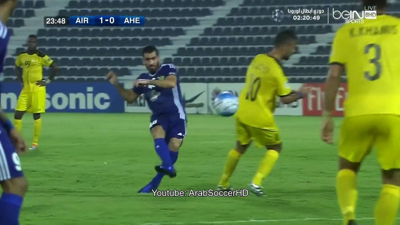أهداف مباراة القوة الجوية العراقي 1-1 العهد اللبناني _ ذهاب نصف نهائي كأس الاتحاد الآسيوي 2016