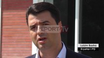 Report TV - Largimi i Haxhinastos, reagon Basha: Shqiptarët presin largimin e Ramës
