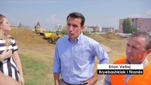 Report TV - Nis ndërtimi i shkollës 9-vjeçare “Betim Muço” në Kombinat