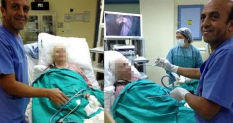 Uyurken Boğazına Diş Protezi Kaçtı