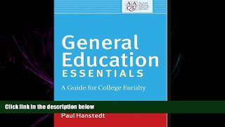 FAVORITE BOOK  General Education Essentials: A Guide for College Faculty