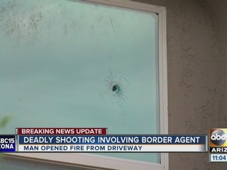 Border patrol agent found dead after firing at Maricopa officers