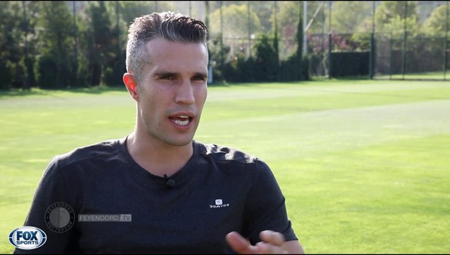 27-09-2016 Van Persie kijkt uit naar duels met Feyenoord