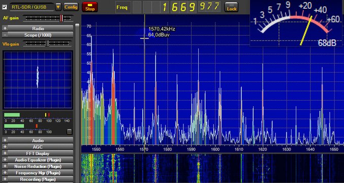 Λούξ Νίκος στους 1670 khz .Ισχύς σήματος κατά την διάρκεια της λήψης έως 72 db !!