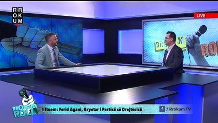 Rrokum Roll: Ferid Agani, Kryetar i Partisë së Drejtësisë