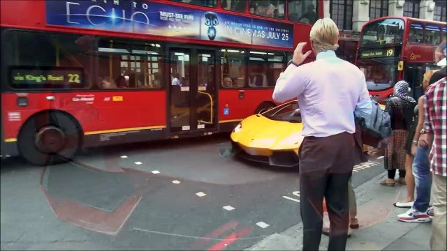 Aventadors invade the streets of London!