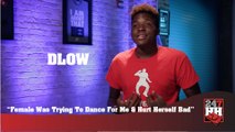 DLow - Female Was Trying To Dance For Me And Hurt Herself Bad (247HH Wild Tour Stories)