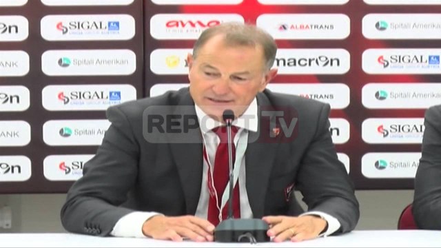 Report TV - Gianni De Biasi: Jemi të parët me Spanjën dhe Italinë, jam i kënaqur