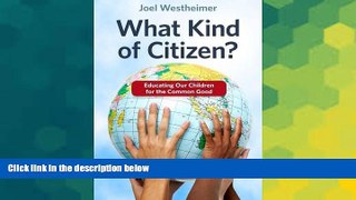 Big Deals  What Kind of Citizen? Educating Our Children for the Common Good  Free Full Read Most