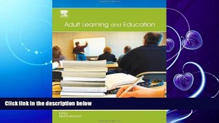 FAVORITE BOOK  Adult Learning and Education
