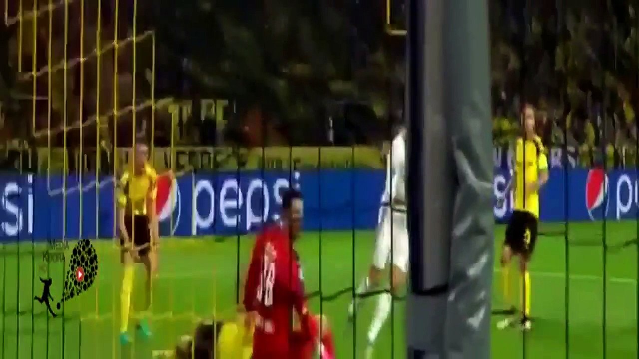 اهداف مباراة ريال مدريد وبروسيا دورتموند 1-1 [كاملة] دوري ابطال اوروبا  27-9-2016