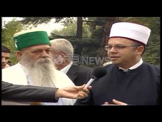 Ora News -  Urimi i Skënder Bruçajt dhe Baba Edmond Brahimaj për Kurban Bajramin