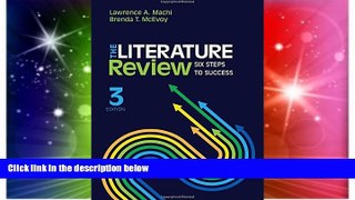 Big Deals  The Literature Review: Six Steps to Success  Free Full Read Best Seller