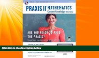 Big Deals  PRAXIS II Mathematics Content Knowledge (0061) Book   Online (PRAXIS Teacher