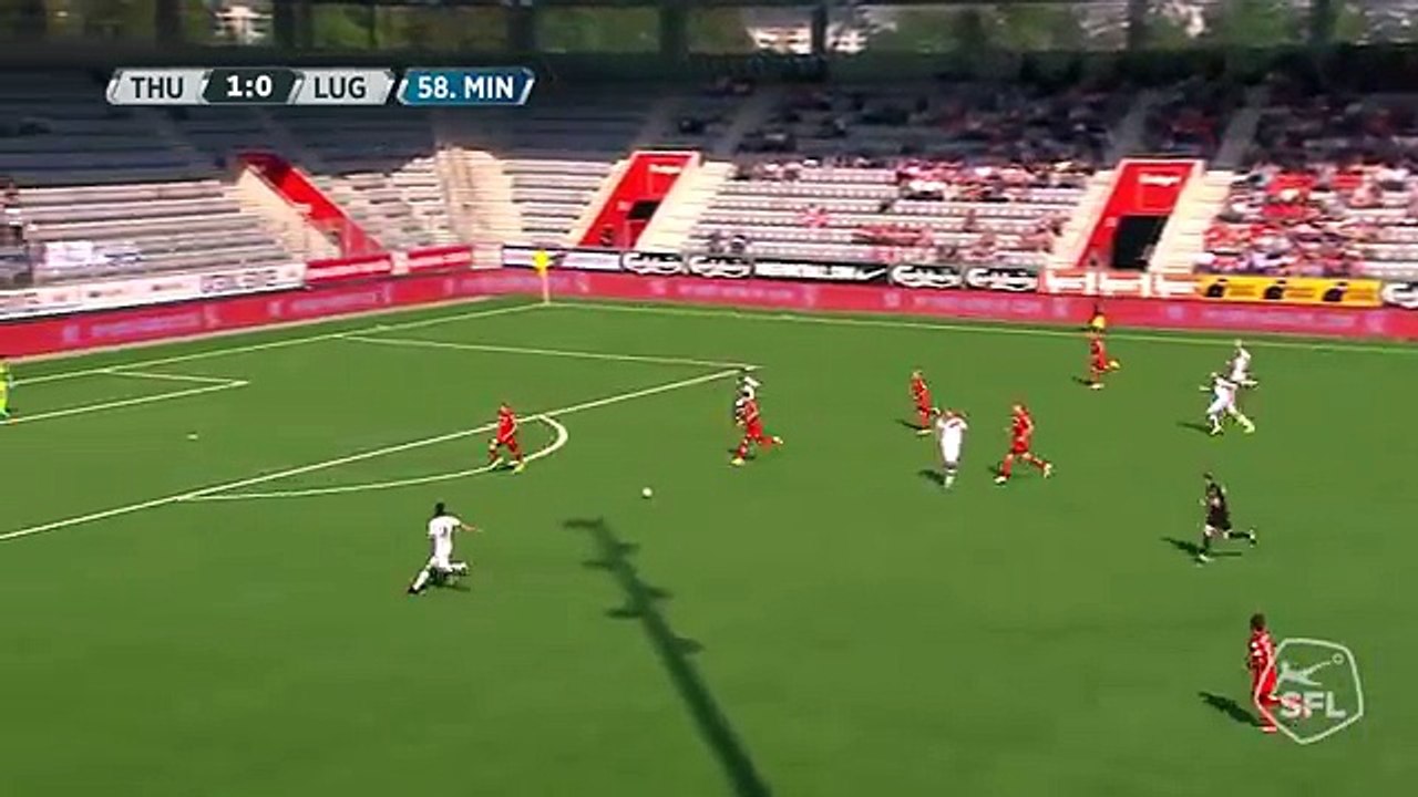 Thun 1:1 Lugano (Swiss Super League 9. Runde 2016/2017 25 .September 2016)
