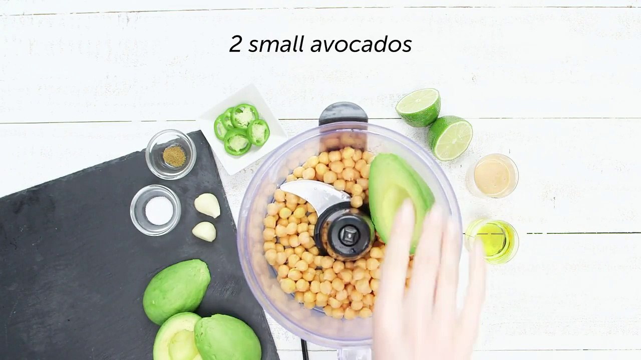 Avocado Hummus Recipe  Video