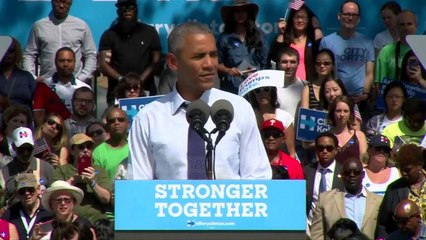 Obama në krah të Clinton - Top Channel Albania - News - Lajme