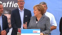 Merkel ndryshon sloganin zgjedhor - Top Channel Albania - News - Lajme