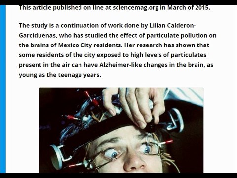 CHEMTRAILS – TOXIC MAGNETIC NANOPARTICLE POLLUTION FOUND IN HUMAN BRAINS